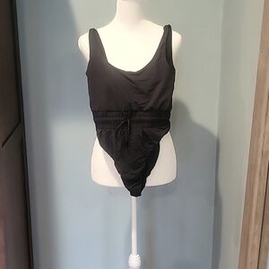 Good American black one-piece bathing suit size 1.